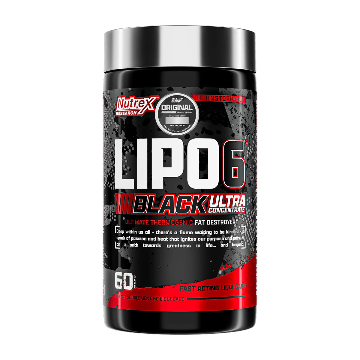 Nutrex Lipo 6 Black Ultra Concentrated (60 Caps)