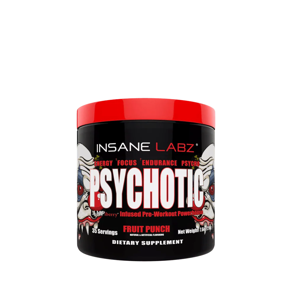 Insane Labz Psychotic (35 serv) - Pre-workout de Alto Poder