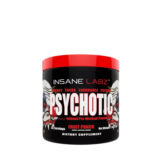 Insane Labz Psychotic (35 serv) - Pre-workout de Alto Poder